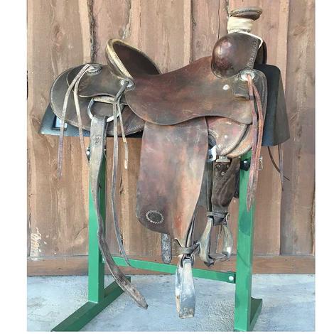 saddles used ranch trade saddle